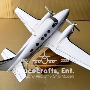 Model of Beechcraft King Air C90 custom with detailed craftsmanship.